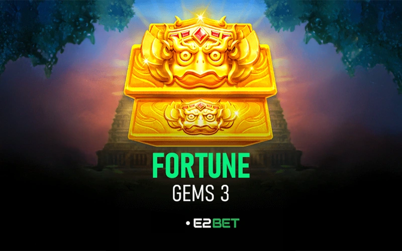 Start playing Fortune Gems 3 and win at E2BET casino platform.